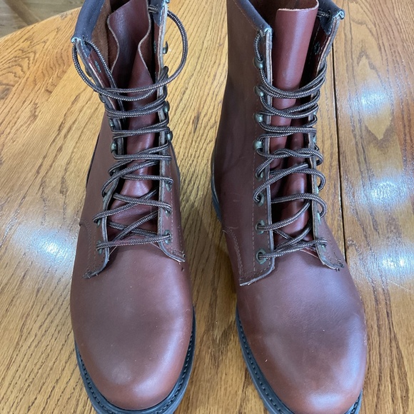 Golden Retriever leather lace-up Work Boots #9941 - Men’s sz 9 main image 9